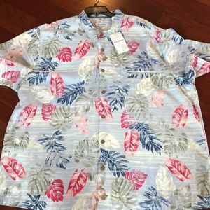 Tommy Bahama short sleeve button down NWT $160